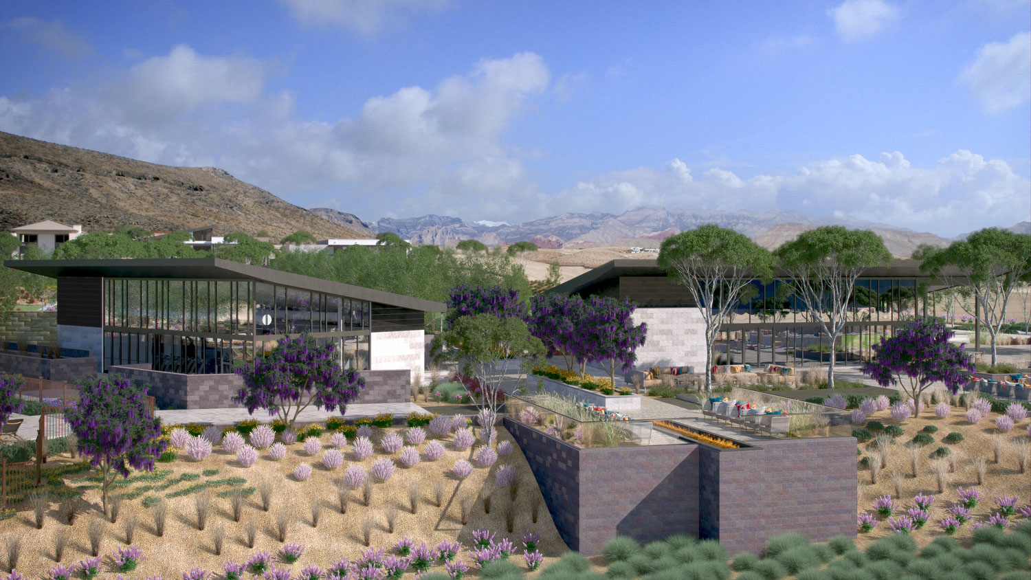 Toll Brothers - Mesa Ridge Community Amenities Center Rendering