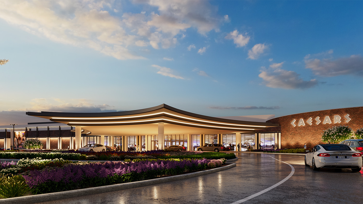 Caesars Virginia - Porte Cochere