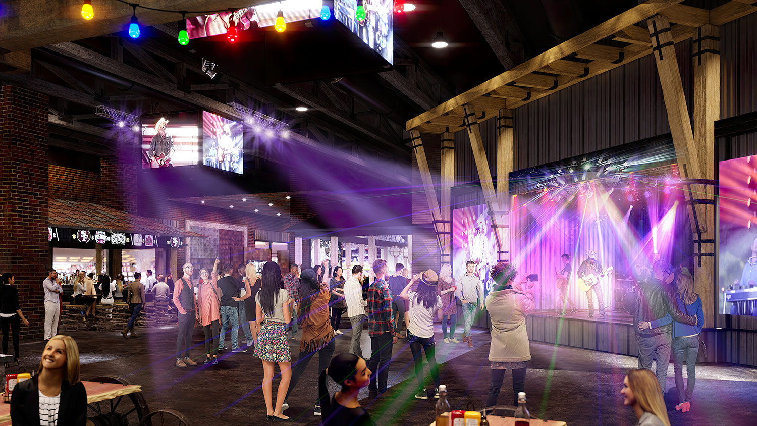 Resorts World Las Vegas - Entertainment District Stage